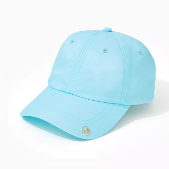 Lilly Pulitzer Solid Run Around Adjustable Hat Blue Cap - Picture 11 of 11